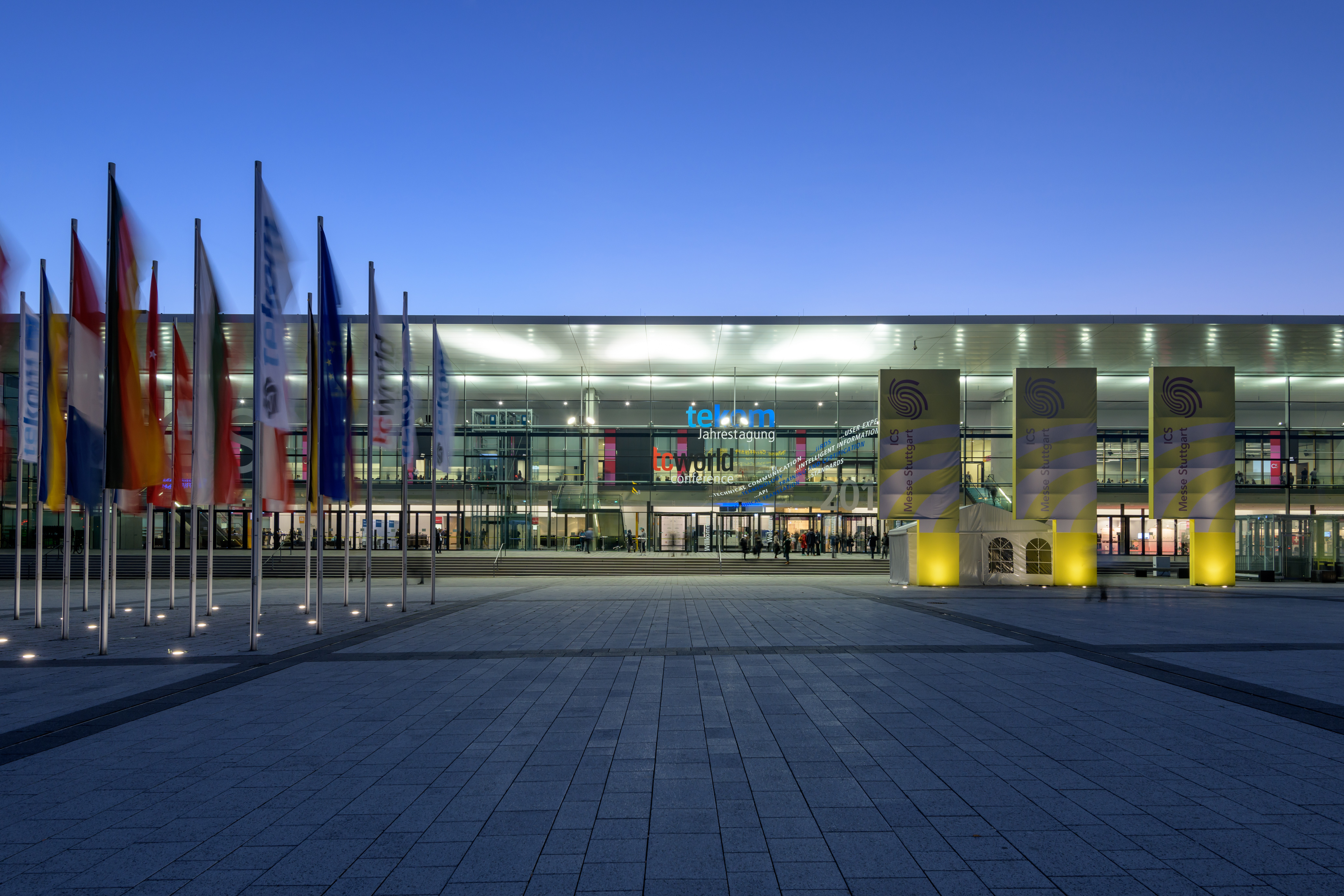Das Internationale Congresscenter Stuttgart (ICS) Das Internationale Congresscenter Stuttgart (ICS)
